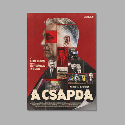 „A csapda” filmplakát – B1 méret (1 m x 0,7 m)